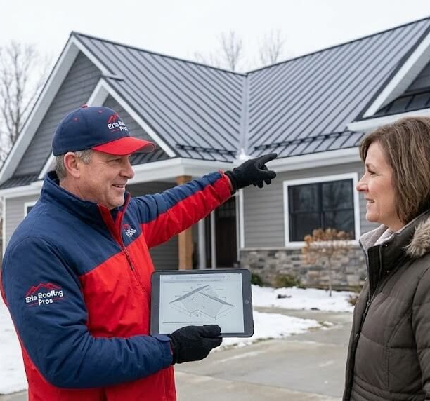 Roof replacement in Erie PA