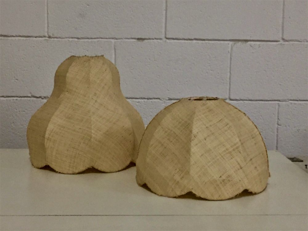 ampia gamma di stoffe per rivestire i paralumi