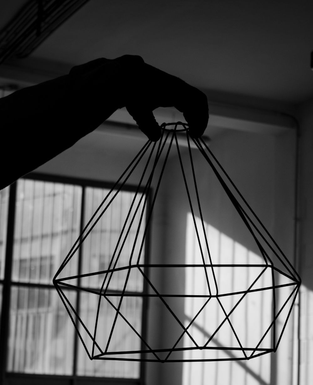 realizzazione telaio paralume