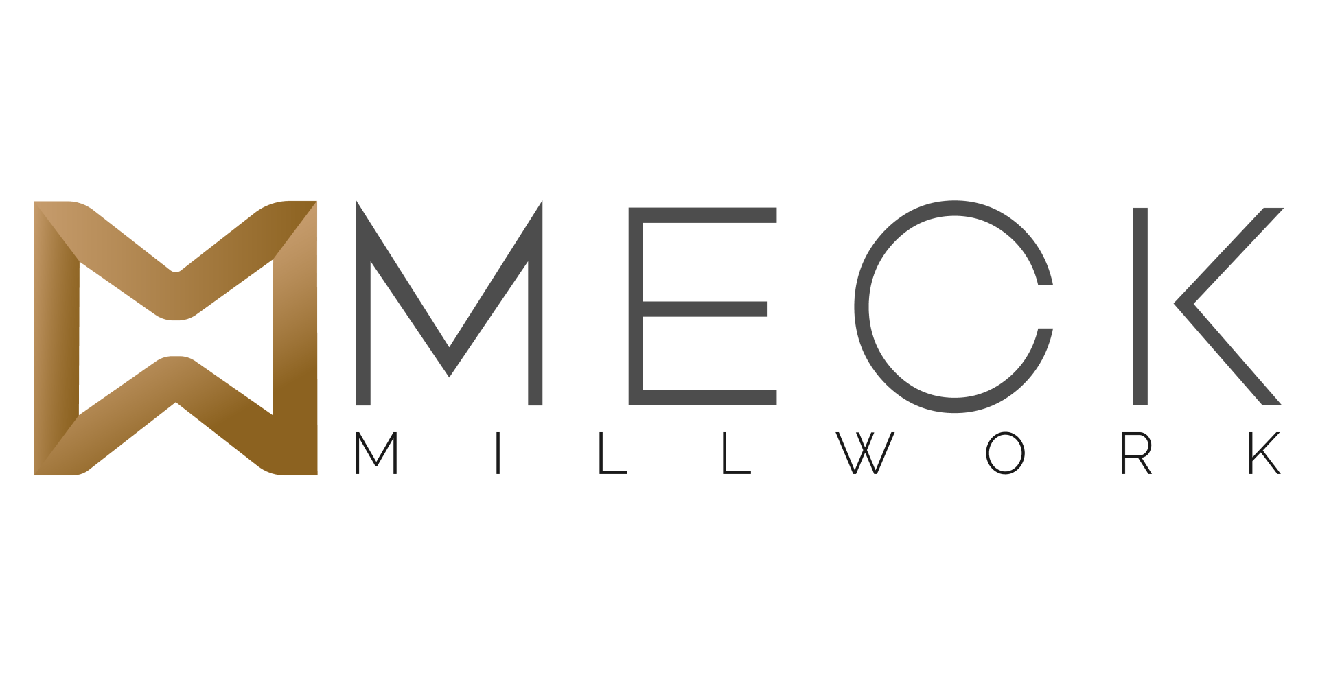 Meck Millwork Logo made by boop interactive