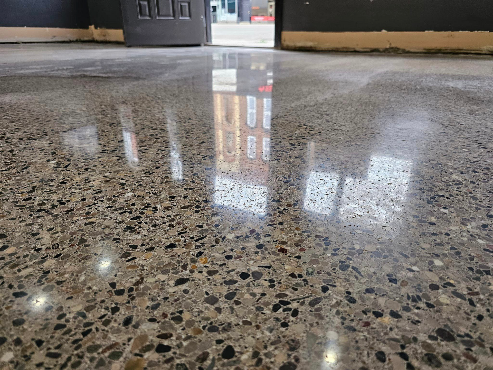 polished concrete