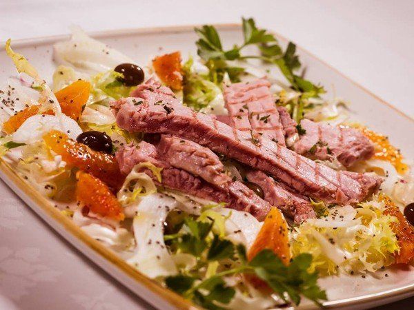 Tagliata di tonno alla griglia