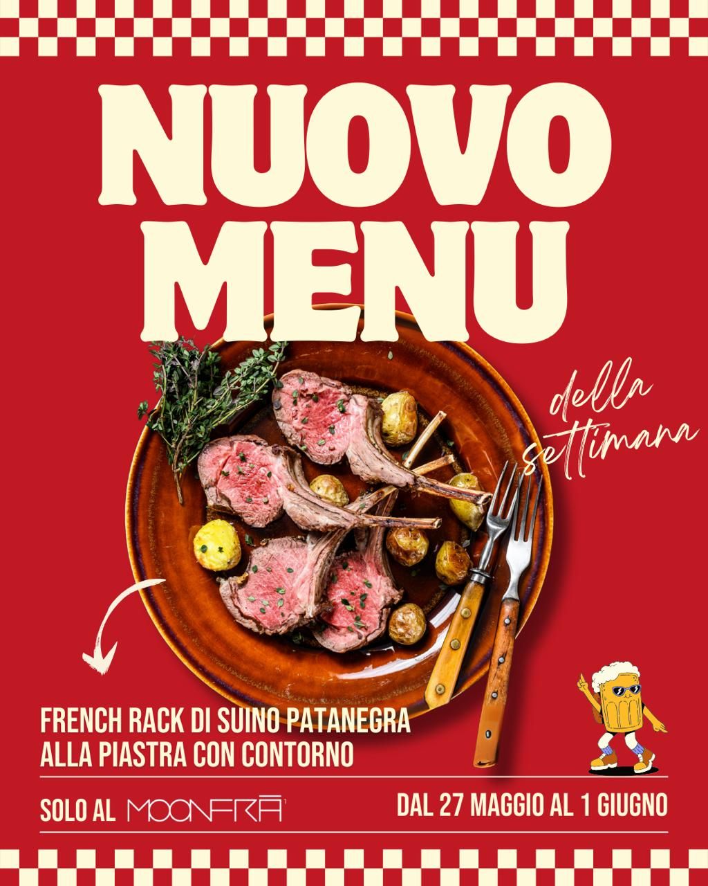 ? Sta iniziando una nuova settimana e la accogliamo con nuove deliziose specialità!

? Dal 27 magg