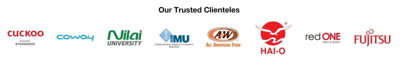 Our Trusted Clienteles