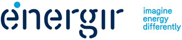 Un logo pour energir qui dit imaginez l'énergie différemment