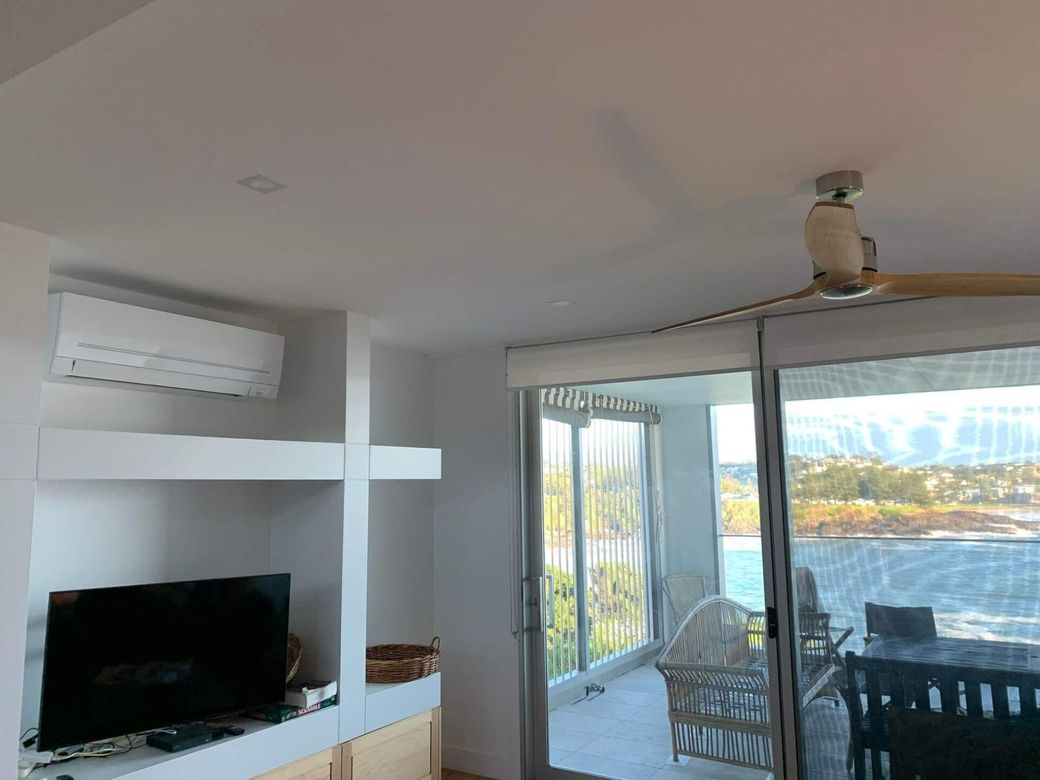 New Installed Mitsubishi Electric Multi Split System — Rapidcool Air Conditioning & Electrical in Illawarra, NSW
