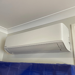 New Panasonic Premium Split System — Rapidcool Air Conditioning & Electrical in Illawarra, NSW