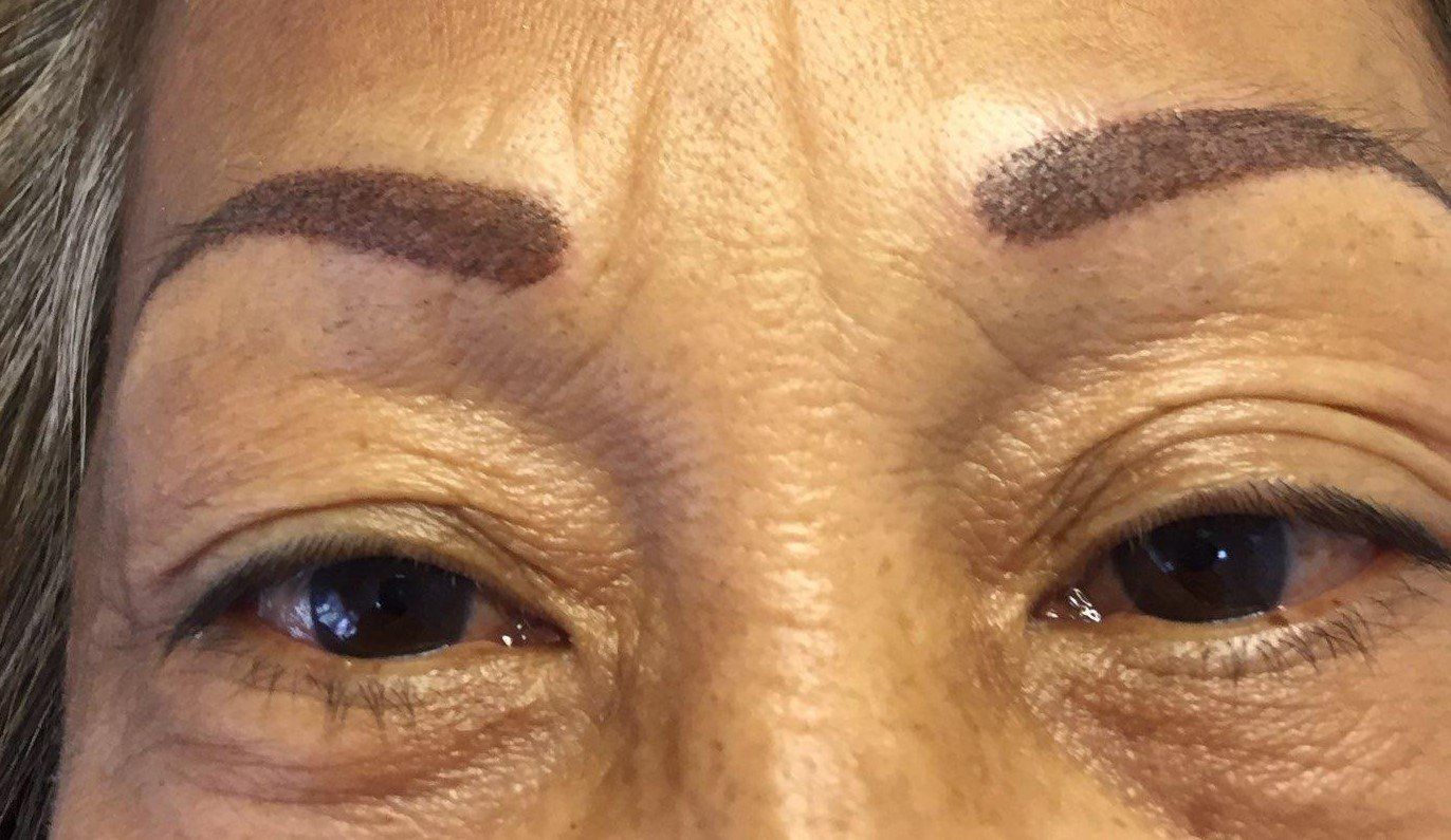 permanent eyebrow makeup