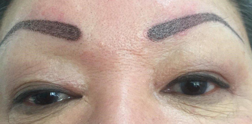 permanent eyebrow makeup