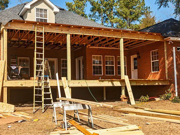 Roofing — Backyard Deck Reconstruction in Schiller Park, IL