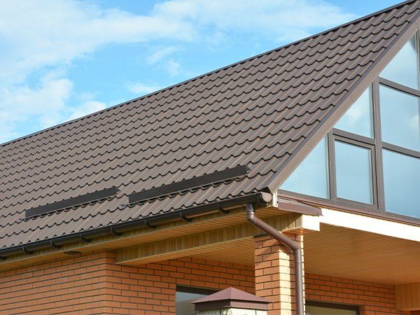 Brick — Metal Roof And Rain Gutter System in Schiller Park, IL
