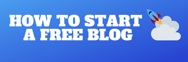 how to start a free blog