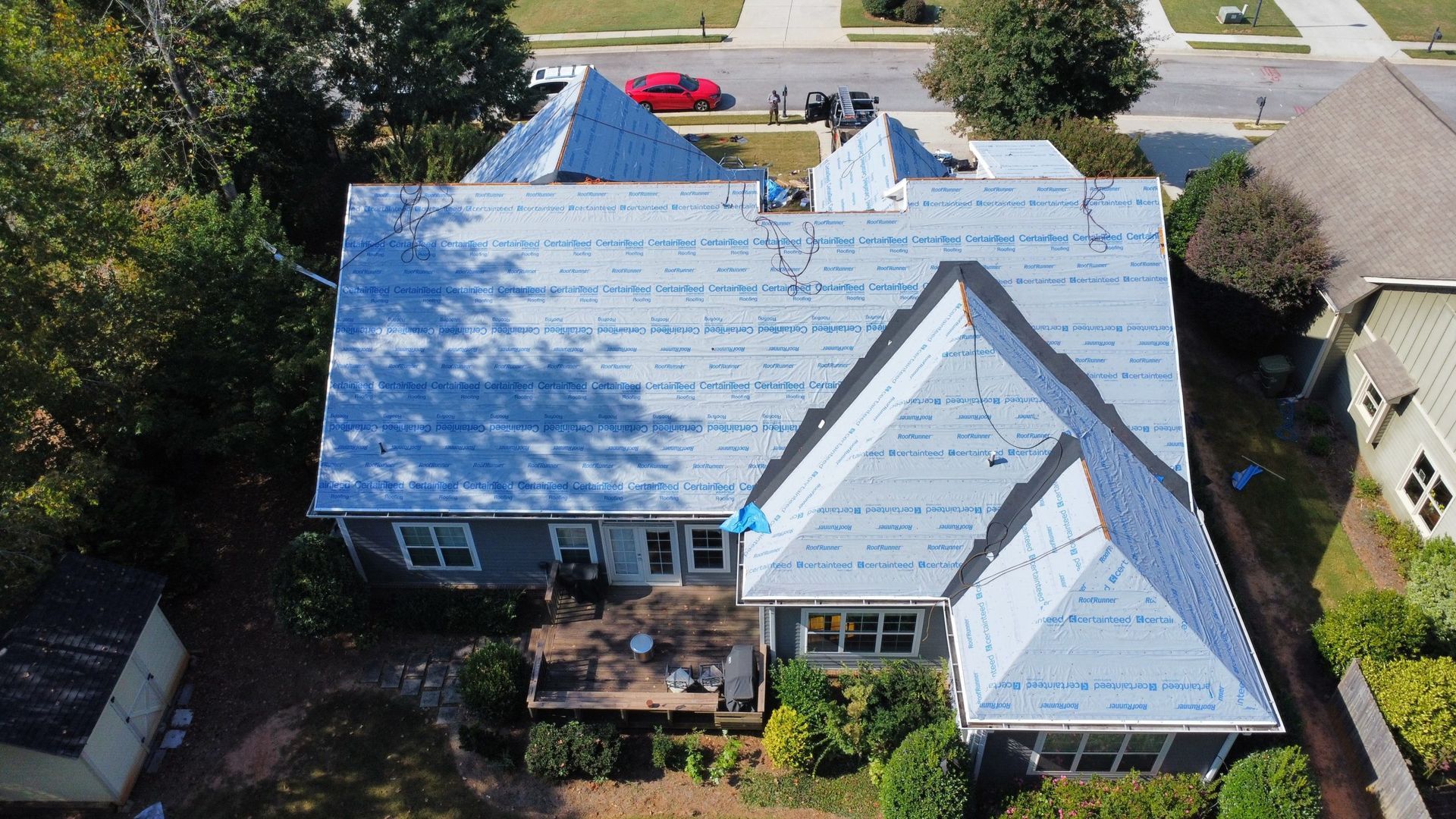 Residential shingle roof replacement in  Atlanta, Georgia