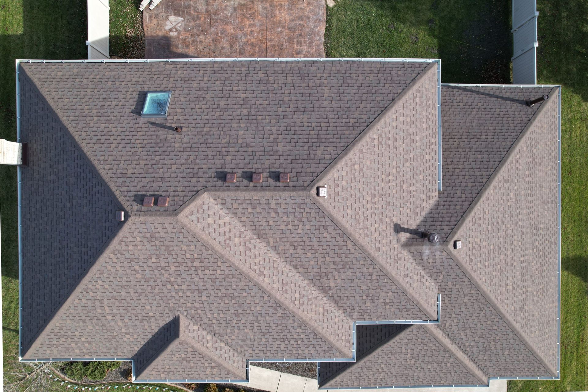 Shingle roofing application for residential home in Atlanta, Georgia
