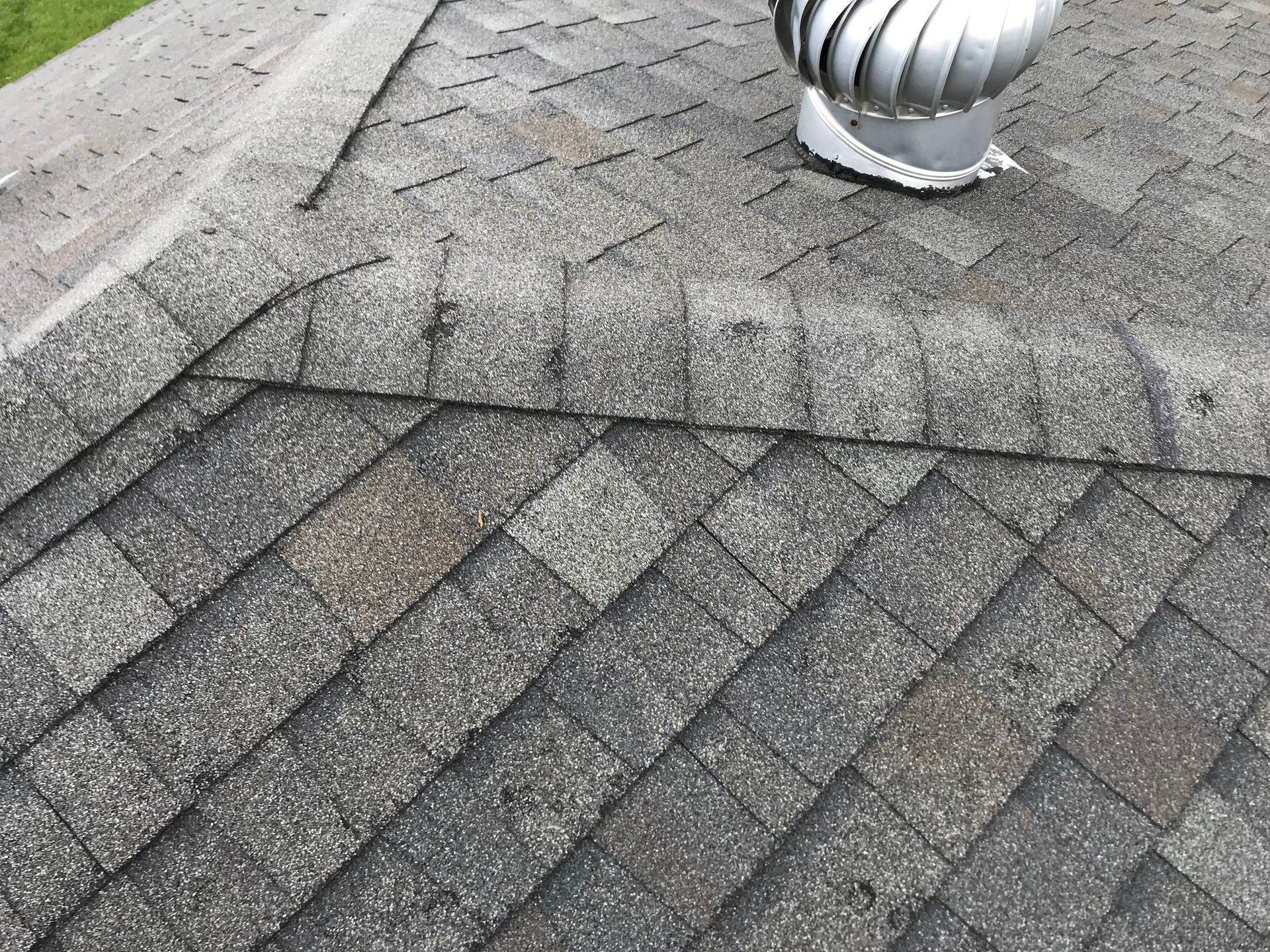 hail damage roof repair on residential home in Atlanta, Georgia