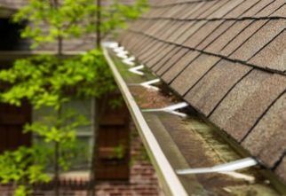 Overflow‑risk clogged gutter replacement service in Atlanta, Georgia