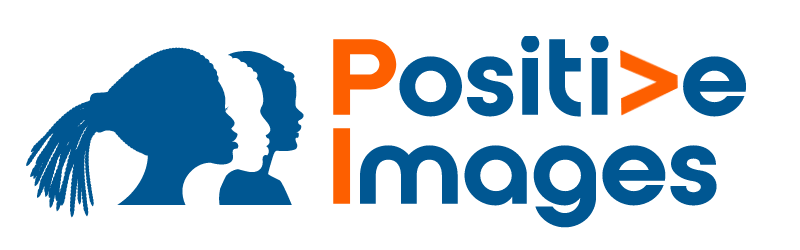 Positive Images horizontally oriented logo