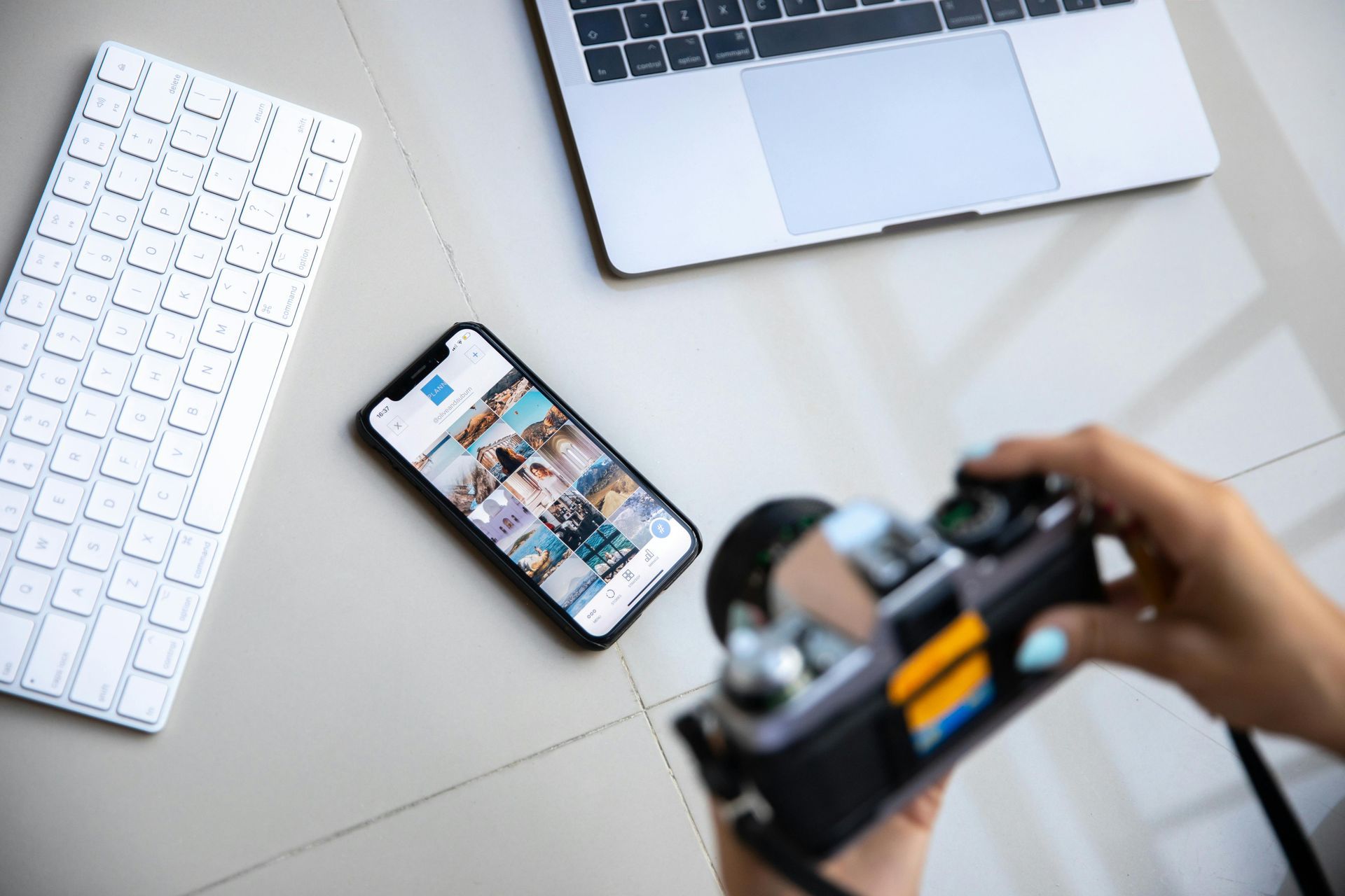 Creating visual content for hotel ads that drive real bookings. Hotel marketing team during a professional photoshoot, capturing visuals for a digital ad campaign to promote hotel services.