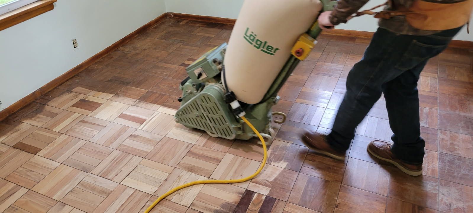 Professional hardwood floor restoration project by Tuller’s Hardwood Floors & Remodeling in Shelton, WA