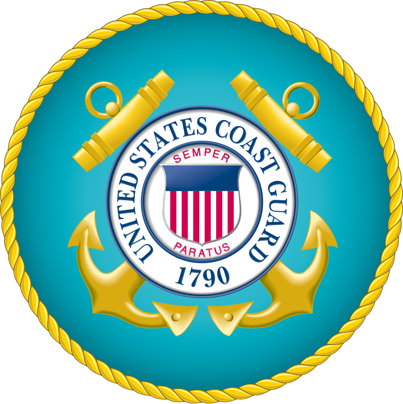 The seal of the united states coast guard