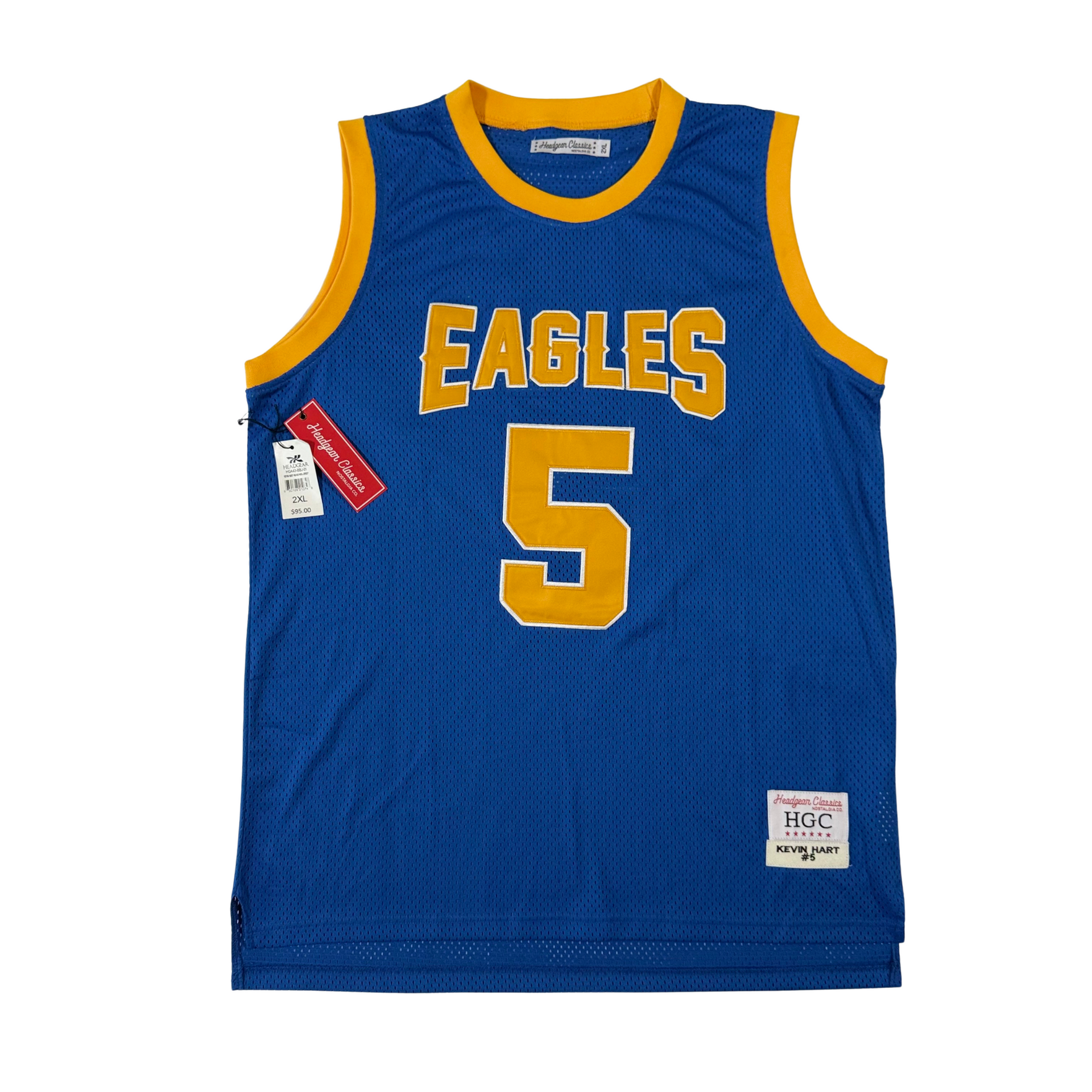 Blue basketball jersey with 