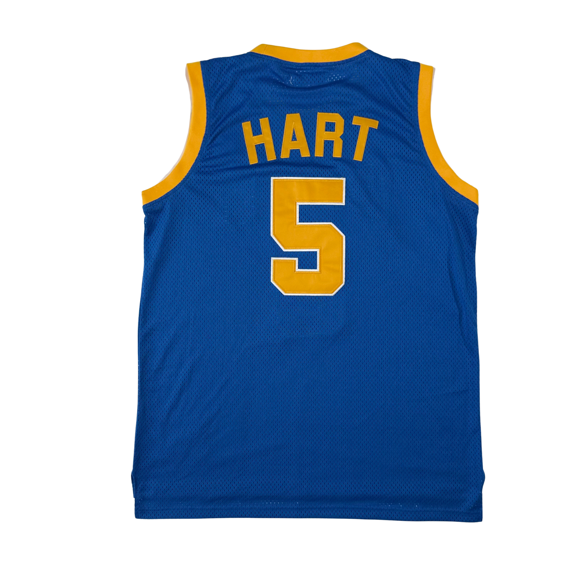 Blue basketball jersey with 