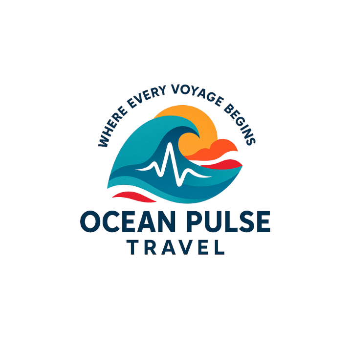 Ocean Pulse Travel Logo