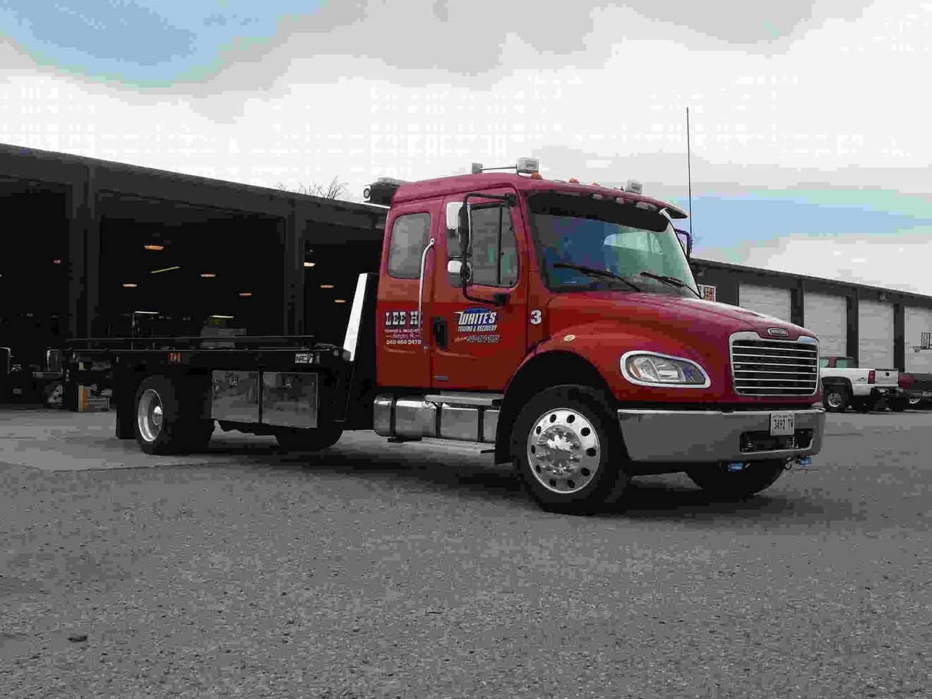 White's Rollback 2 right view - heavy duty recovery in Lexington, VA