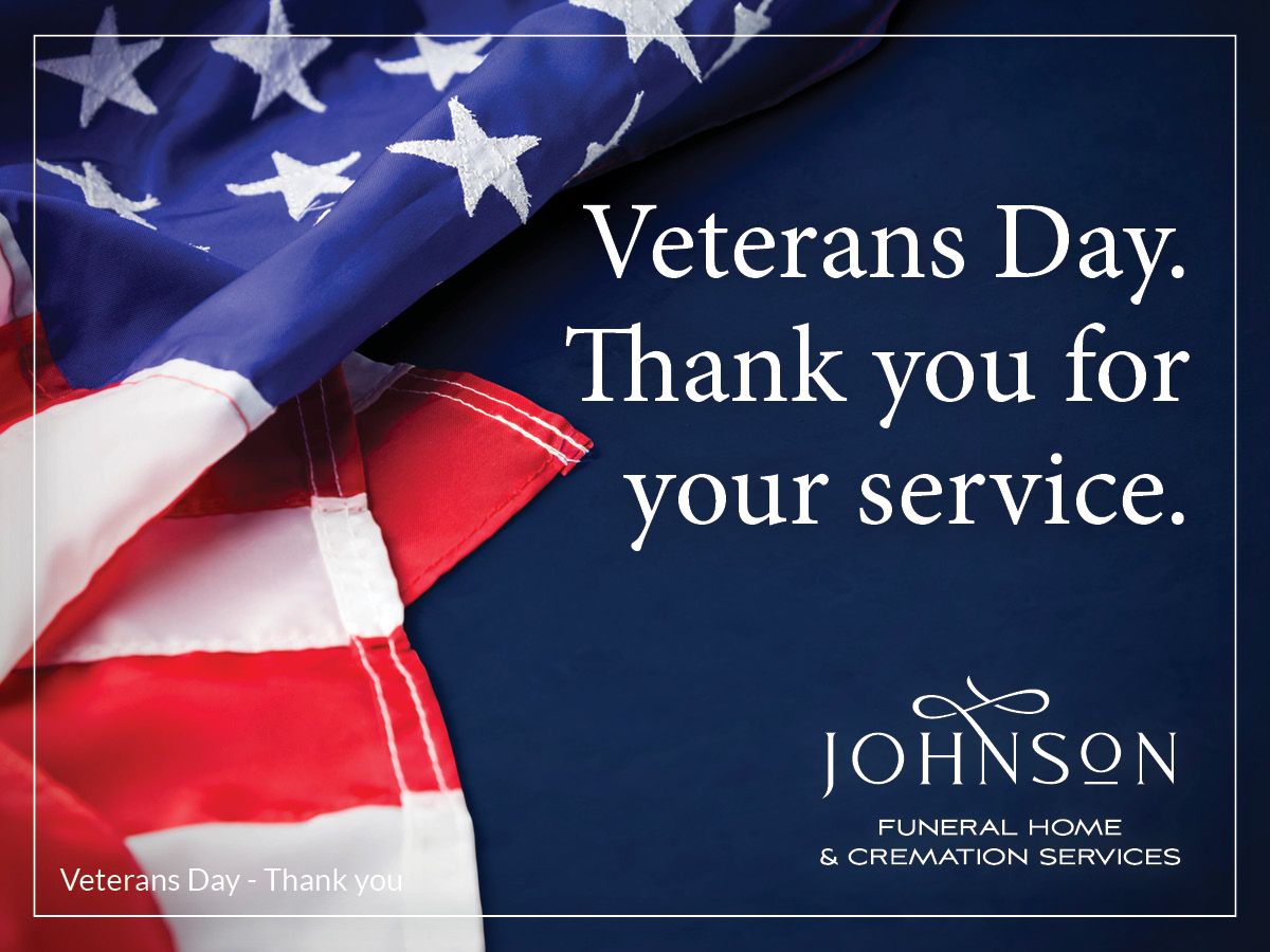 An american flag with the words veterans day thank you for your service