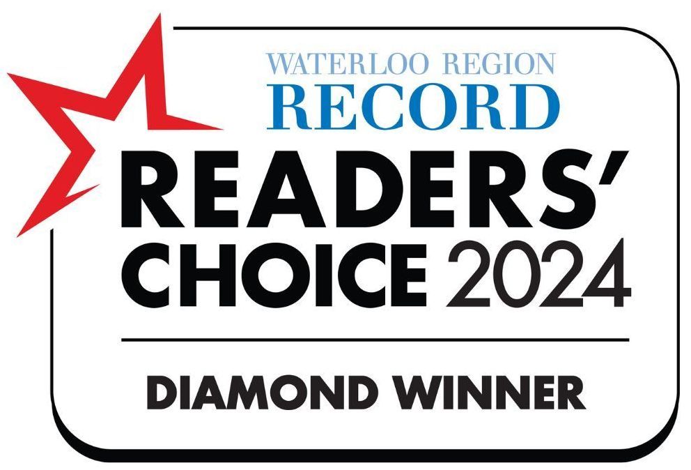 The waterloo region record readers ' choice 2024 diamond winner logo
