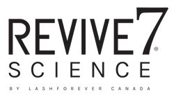 The logo for revive 7 science by lash forever canada