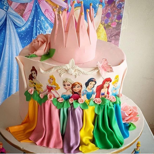 torta principesse disney