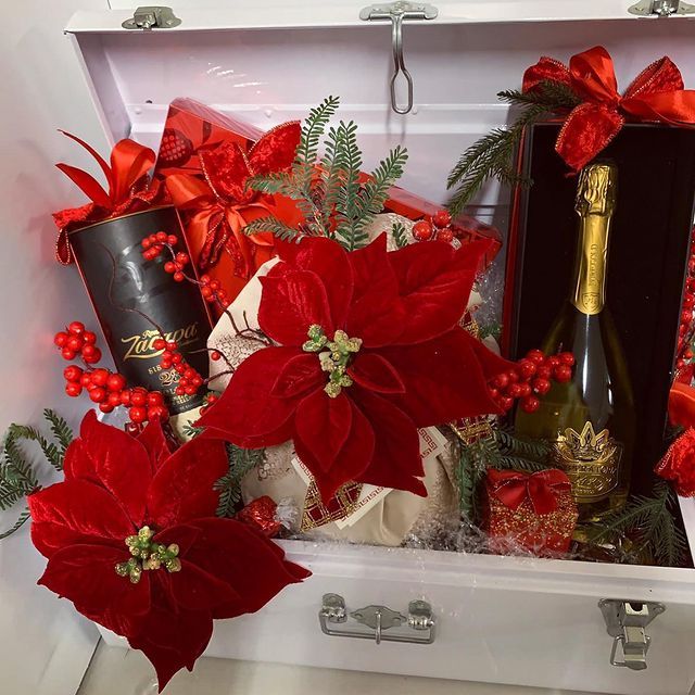 cesto natalizio pasticceria