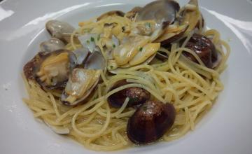 spaghetti con le vongole