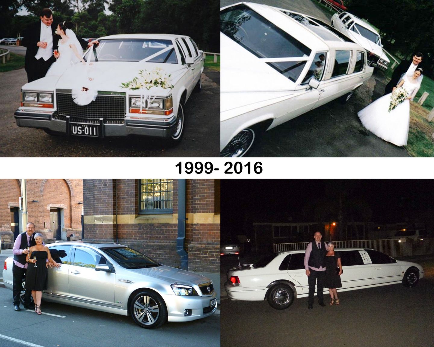 history of bridal clients returning years later & AAA limousines through time