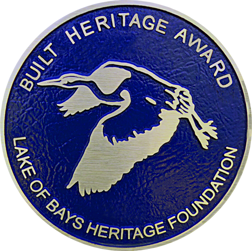 Lake of Bays Heritage Foundation Built Heritage Award