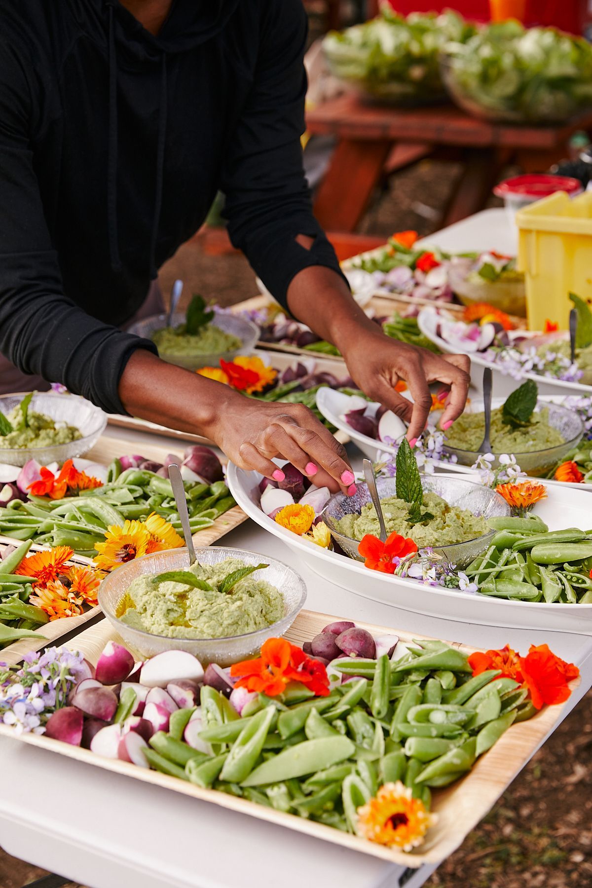 Coastal roots farm farm to table dinner