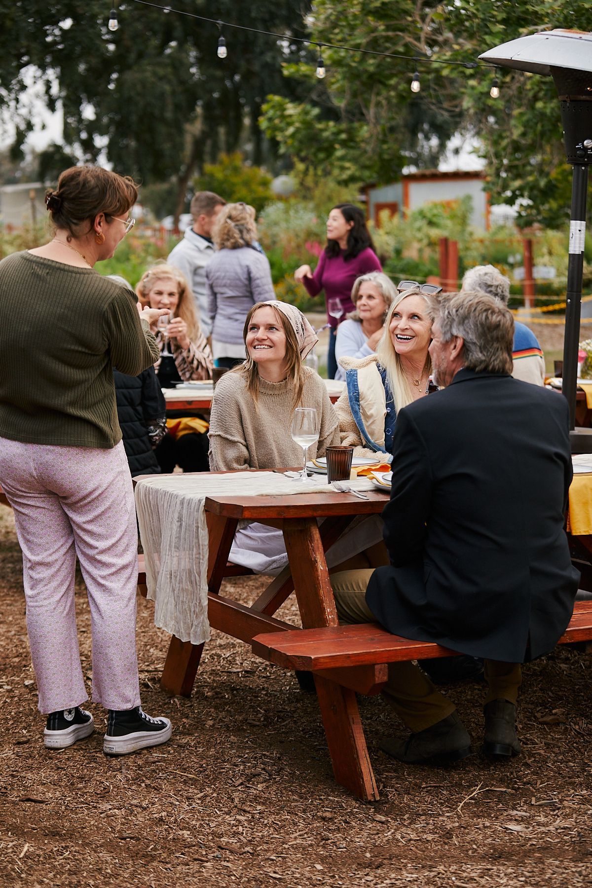 Coastal roots farm farm to table dinner