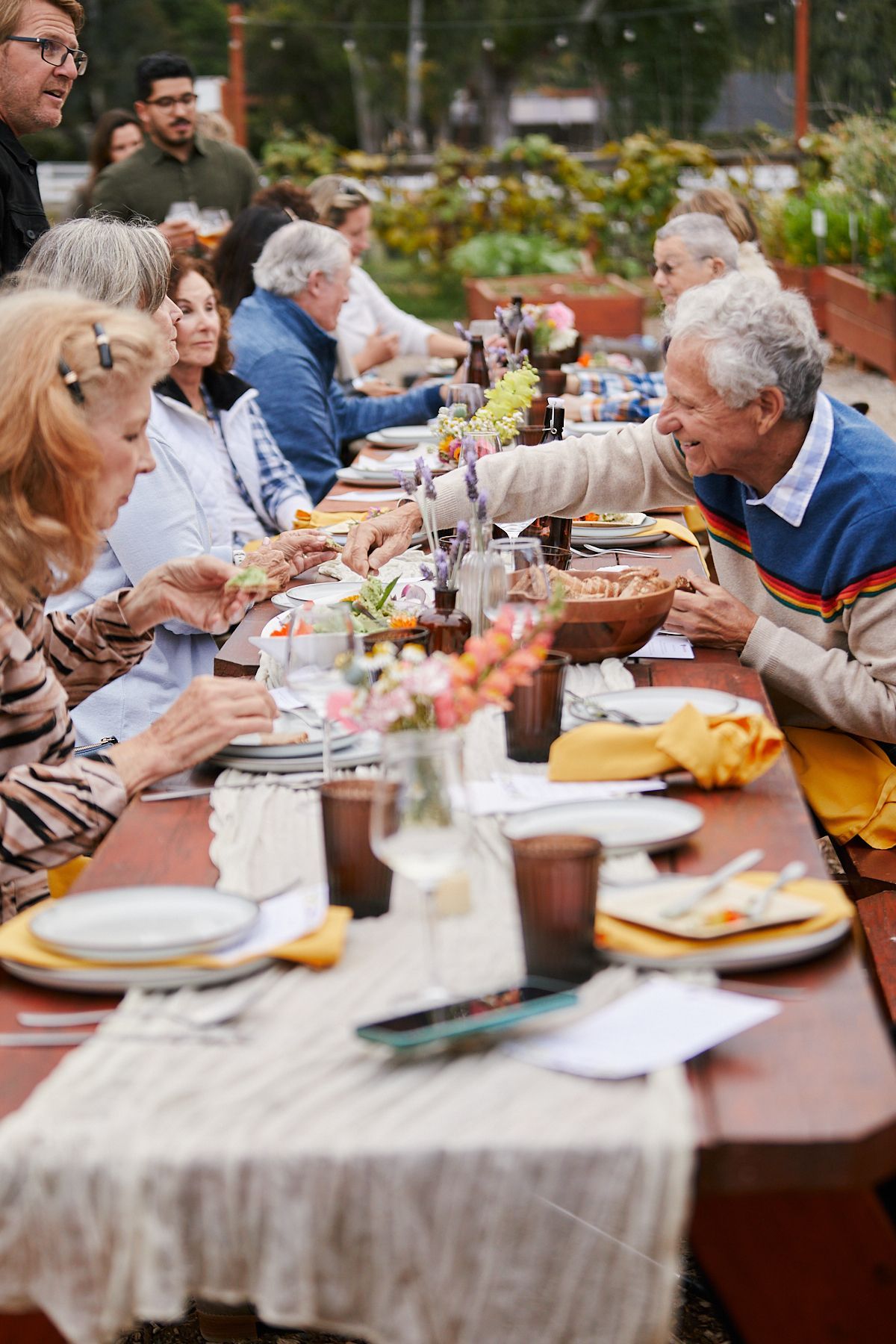 Coastal roots farm farm to table dinner