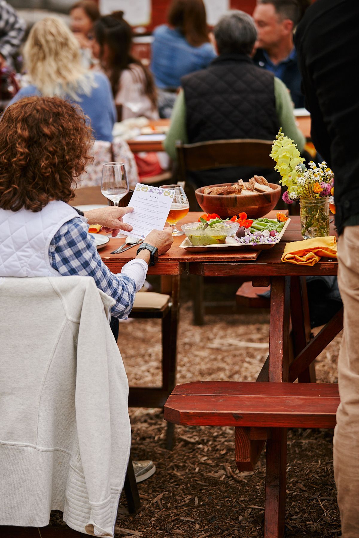Coastal roots farm farm to table dinner