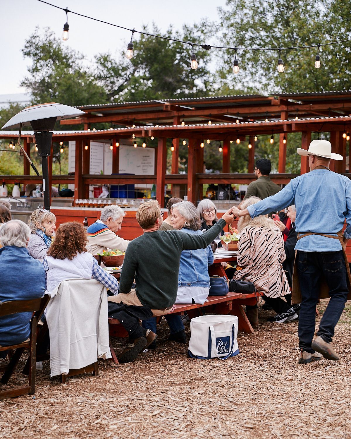 Farm to table dinner