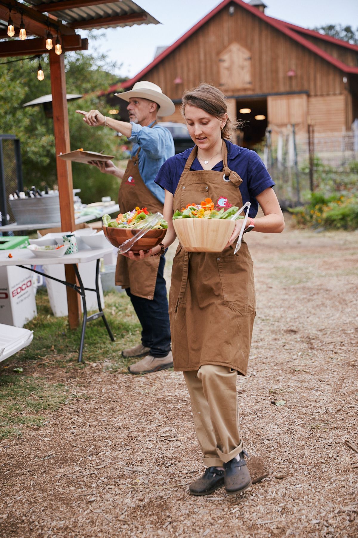 Farm to table dinner