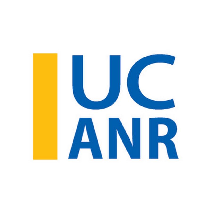 Logo of UC ANR (University of California Agriculture and Natural Resources): blue text and a vertical yellow rectangle.