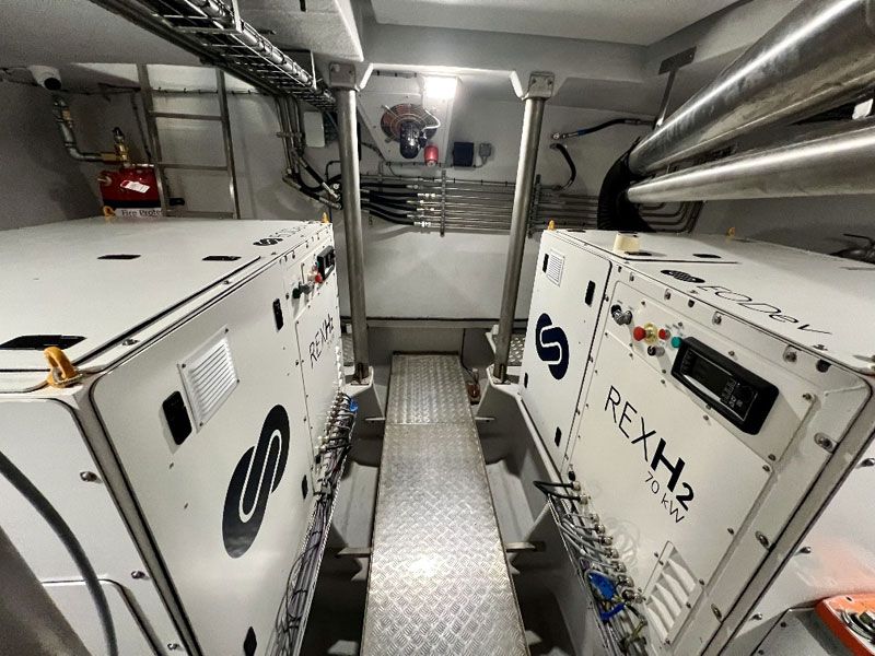 REXH2 modular maritime‑certified hydrogen fuel cell system 