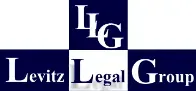 Logo for Levitz Legal Group with "LLG" in upper box and text below.