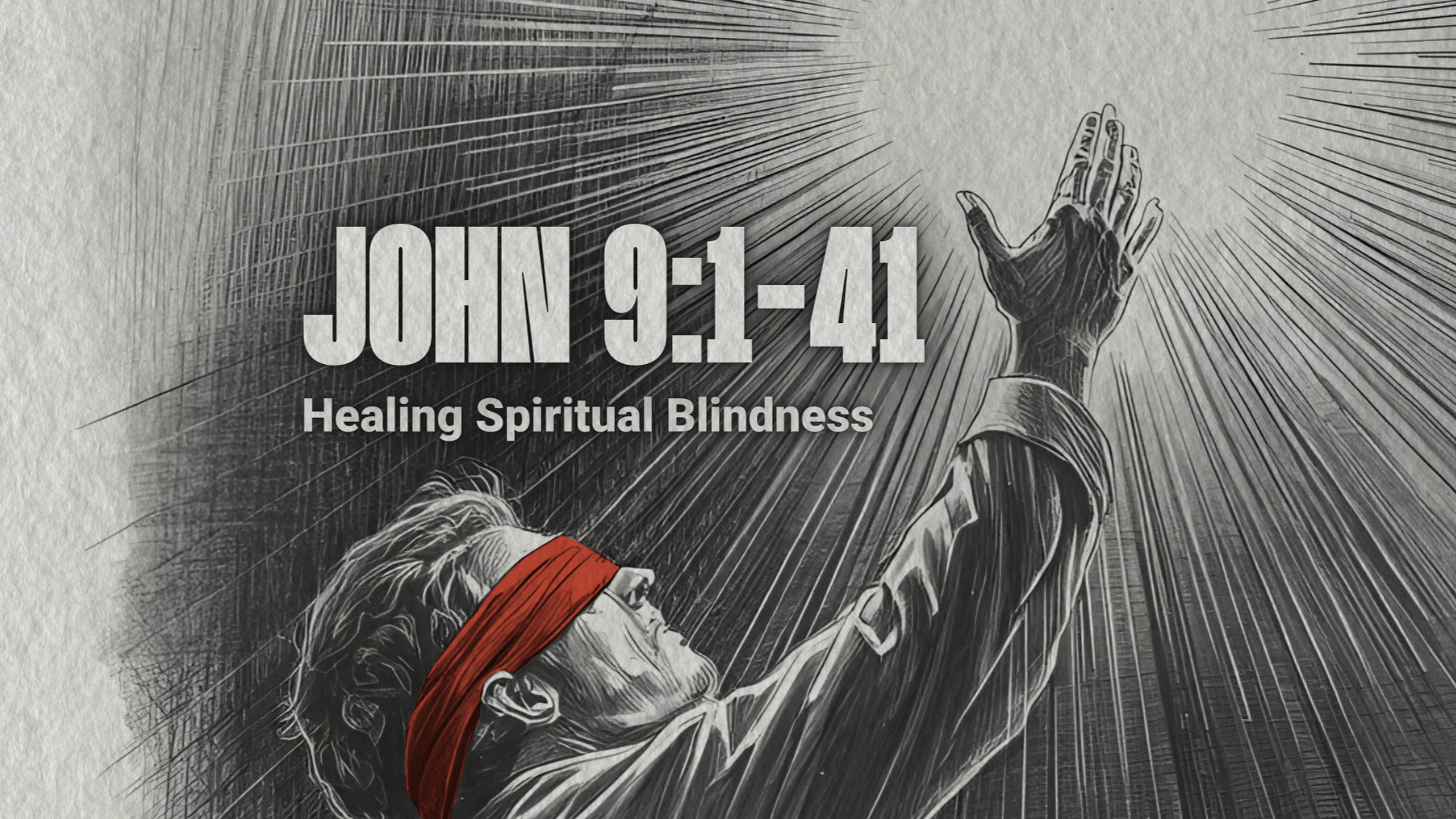 John 9:1-41: Jesus heals a blind man, leading him from physical sight to spiritual faith.