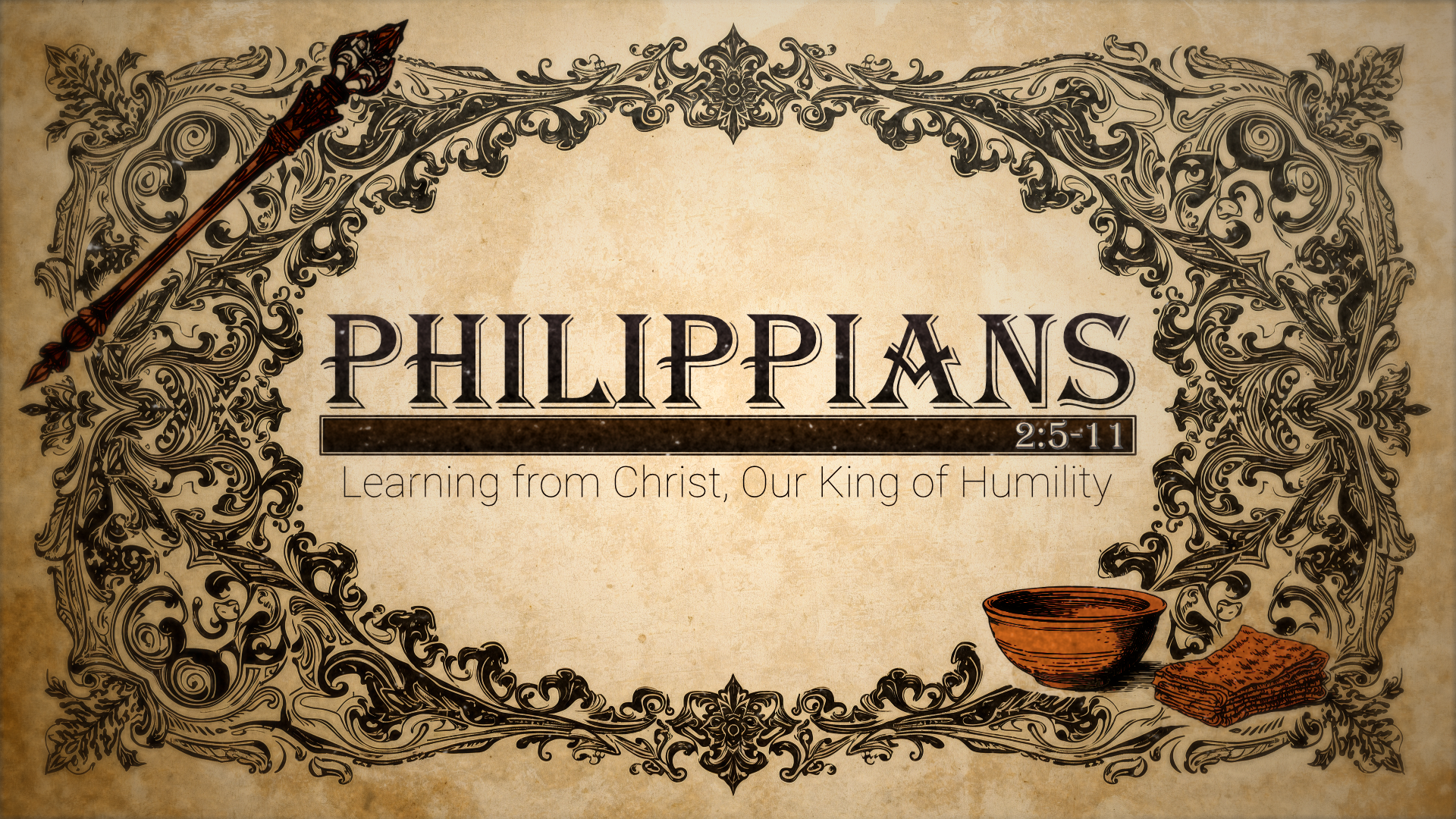 Philippians 2:5-11: Have Christ's mind: humble service leading to exaltation. Jesus is Lord.