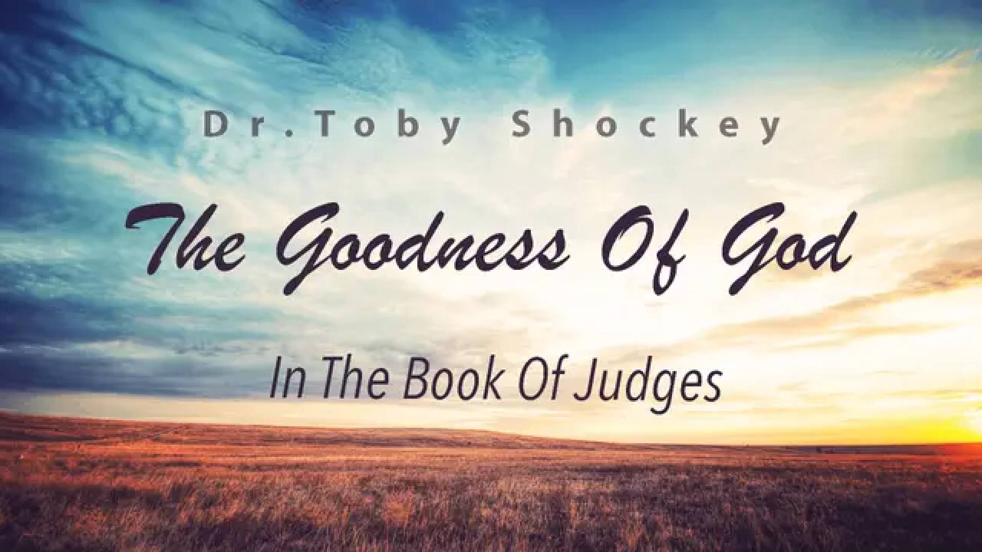Judges | Israel’s Cycle of Sin & Repentance