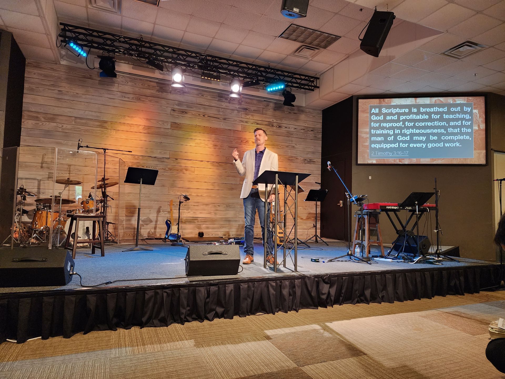Wednesday Service Times Midweek worship and expository Bible teaching with Q&A at Messiah Bible Church on Wednesday nights.