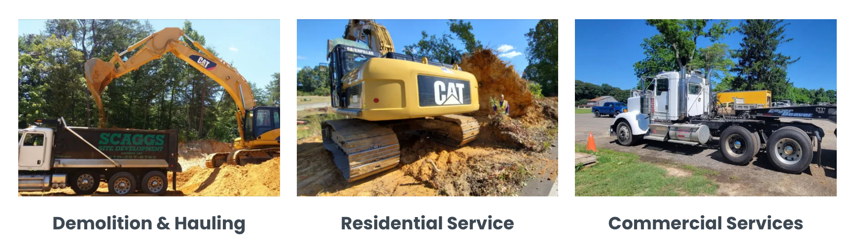 excavation services